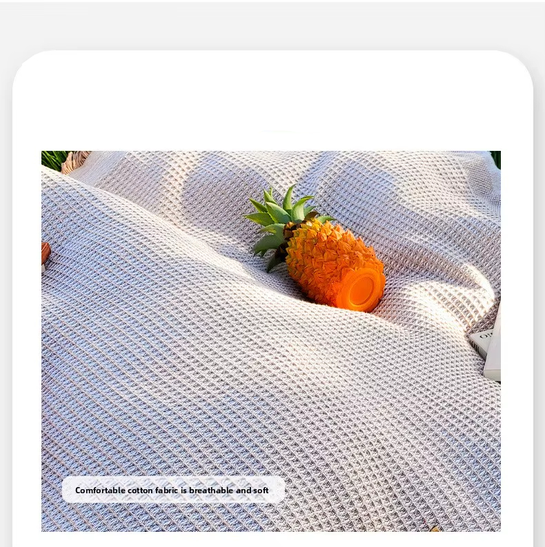 Linen Picnic Mat & Tablecloth – Multipurpose Camping Blanket, Outdoor Picnic Mat, Car Trunk Mat for Travel & Outings